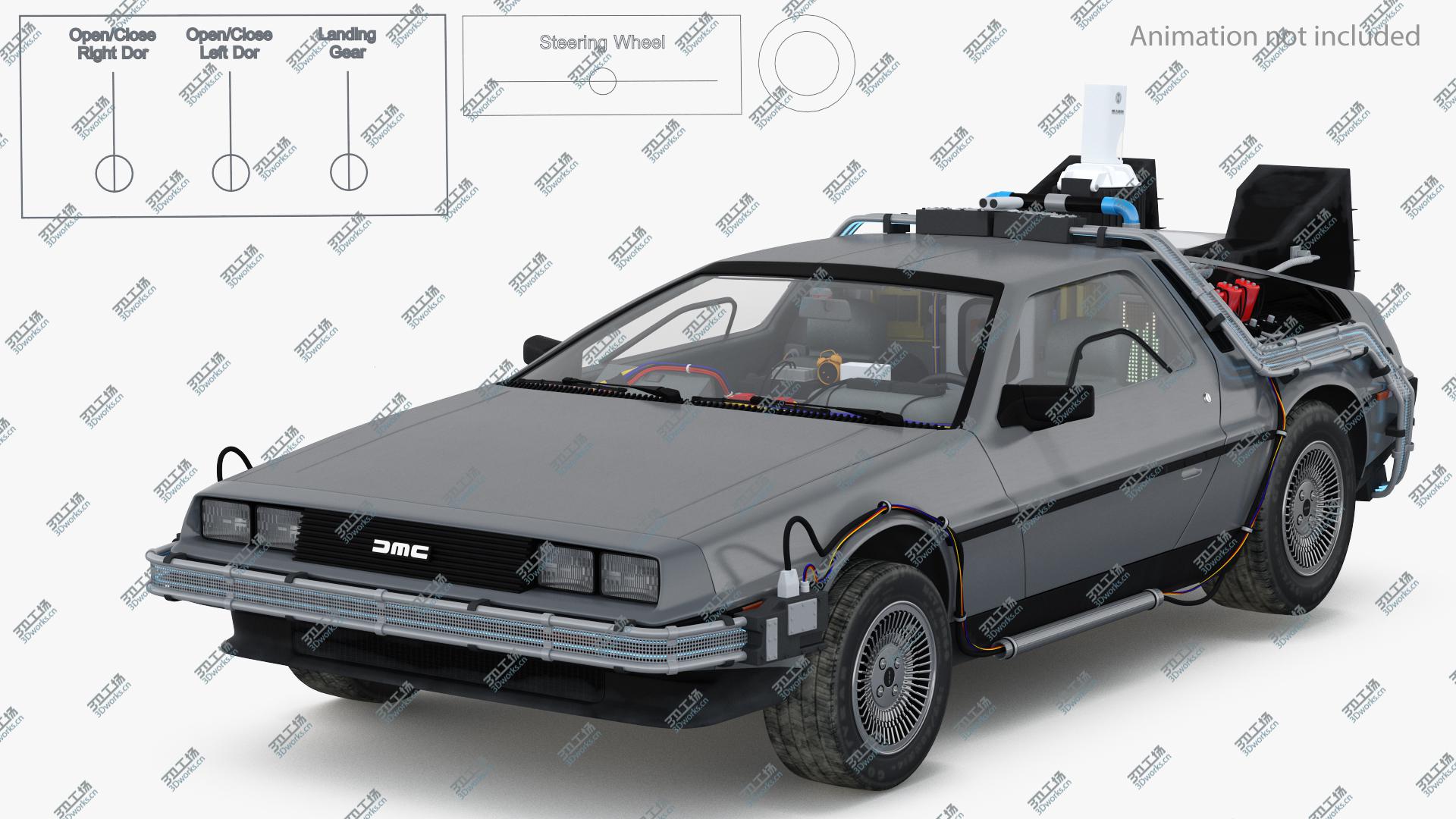 images/goods_img/202104022/DeLorean DMC-12 Time Machine Rigged 3D/3.jpg
